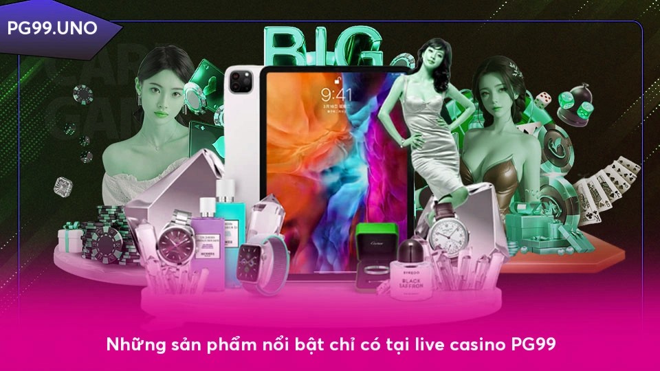 Những sản phẩm nổi bật chỉ có tại live casino x5betvip