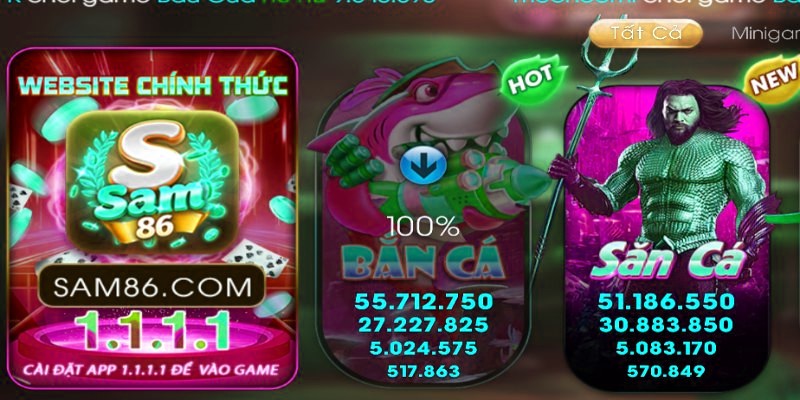 Bắn cá nhận thưởng lớn